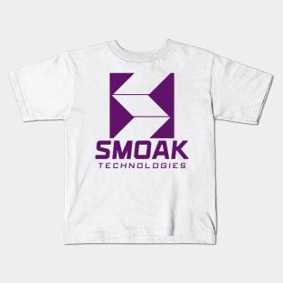 Smoak Tech Purple Kids T-Shirt